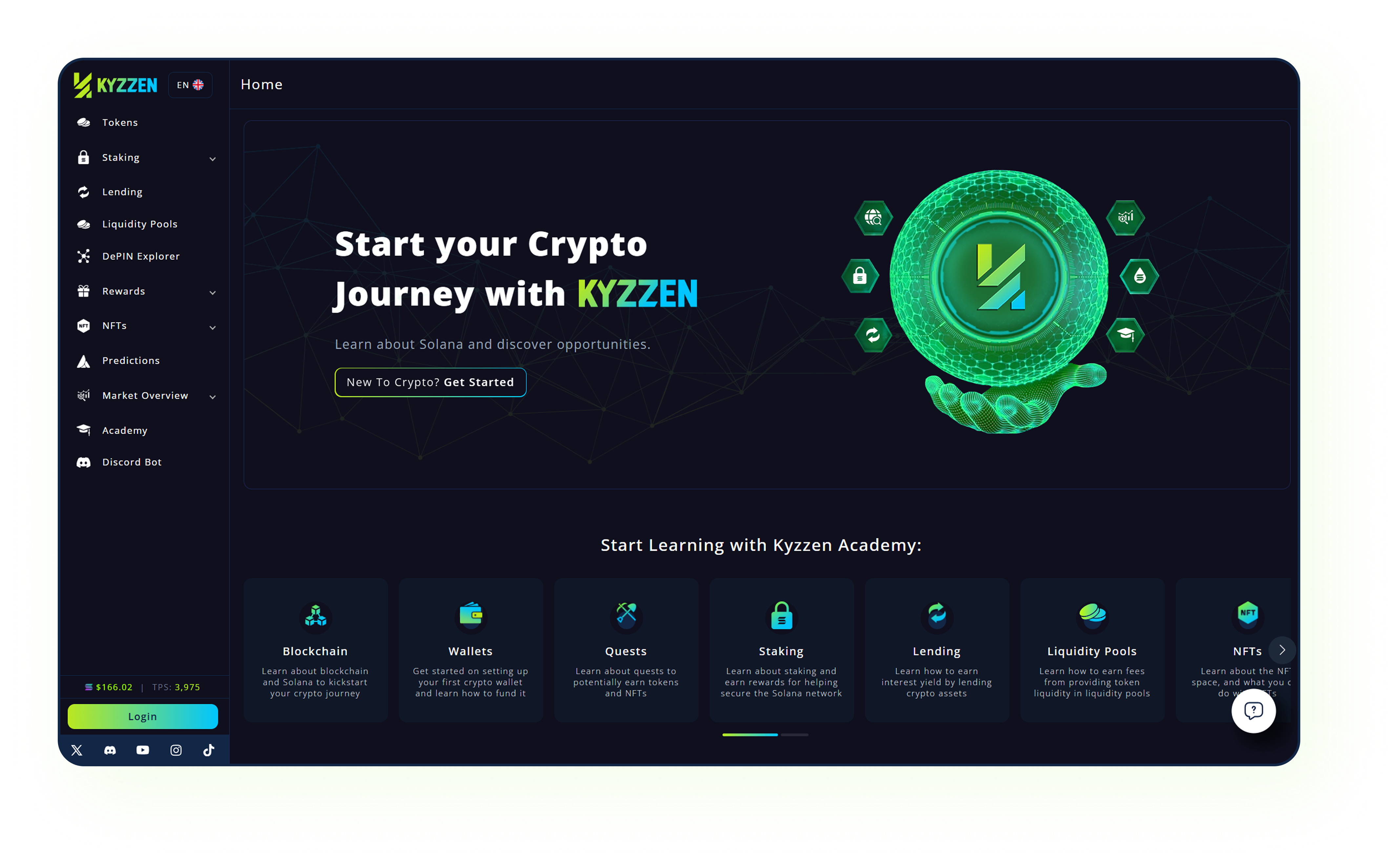 Kyzzen platform preview